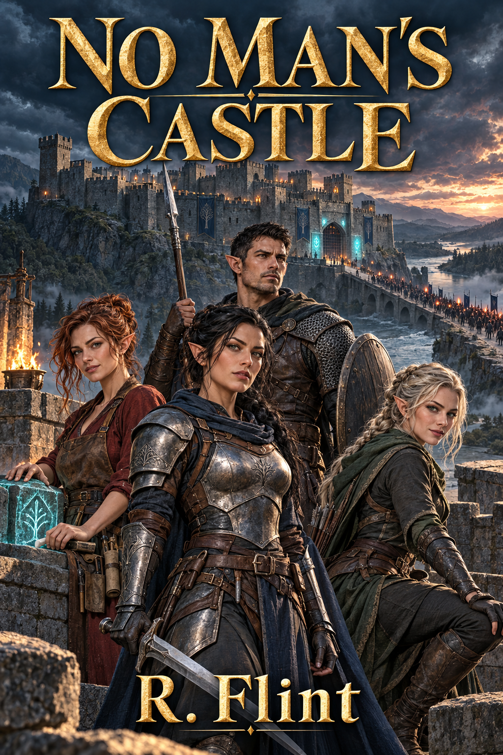 No Man’s Castle by R. Flint book cover